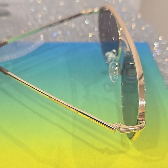 Quay Australia Easily Amused 44MM Round Sunglasses - Picture 10 of 11